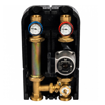 Насосная группа STOUT с 3-х ходовым приводным смесителем 1 1/4" с насосом Grundfos UPSO 32-65 DN 32, 39 kW[DT10°C] (SDG-0007-003202)