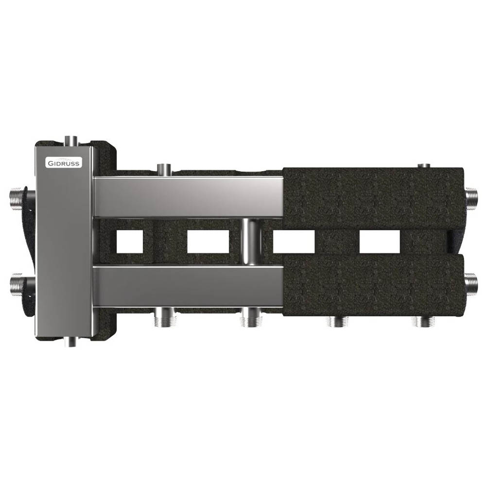 Балансировочный коллектор Gidruss BMSS-60-3D.EPP до 60 кВт (BM 60A2T 20)