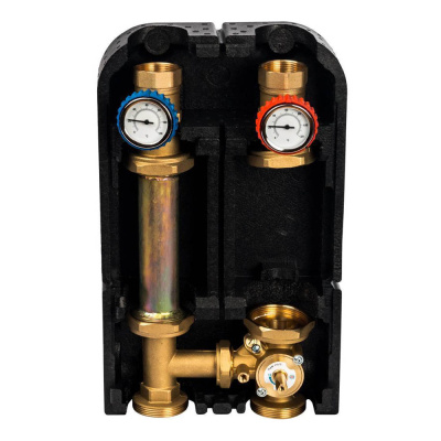 Насосная группа STOUT с 3-х ходовым приводным смесителем  1 1/4" без насоса DN 32, 39 kW[DT10°C] (SDG-0007-003201)