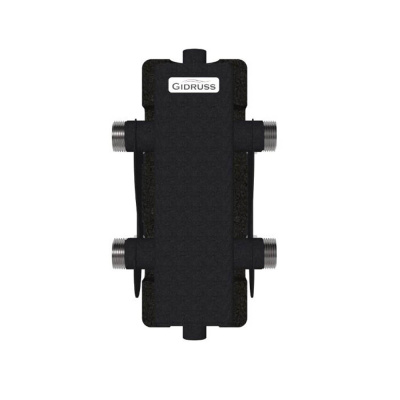 Гидравлический разделитель Gidruss до 60 кВт, G 1″ EPP-термоизоляция (GR 60G0T 04)
