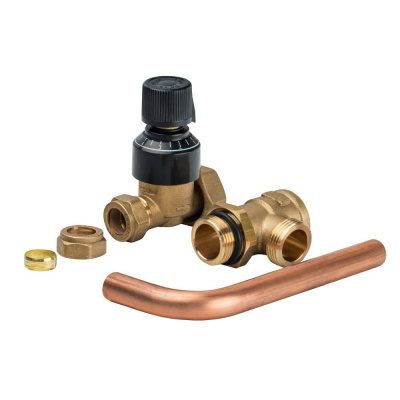 Байпас STOUT для комплекта насосной группы G 3/4” - Rp 3/4” (SDG-0020-003002)