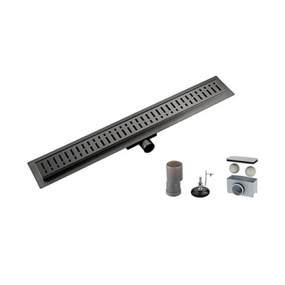 Душевой трап Gappo оружейная сталь 70*700 мм (G87007-39)