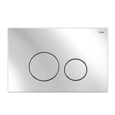 Панель смыва РЕХАУ NOVA ORB STEEL с круглыми клавишами, нержавеющая сталь, цвет нержавеющая сталь, глянцевый (19102611001)