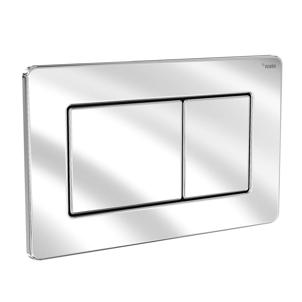 Панель смыва РЕХАУ NOVA QUAD STEEL с прямоугольными клавишами, нержавеющая сталь, цвет нержавеющая сталь, глянцевый (19102711001)