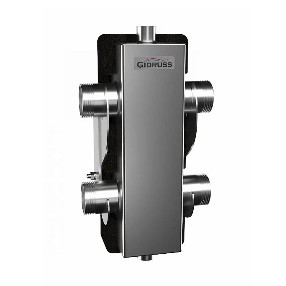 Гидравлический разделитель Gidruss до 80 кВт, G 1¼″ EPP-термоизоляция (GR 80GAT 04)