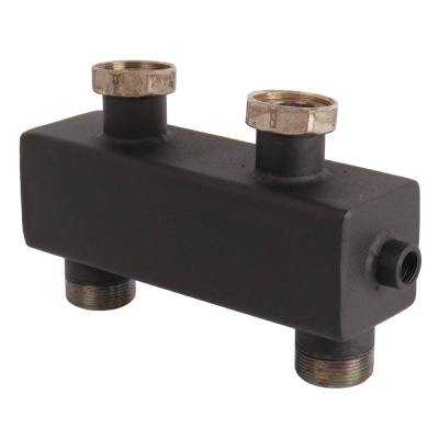 Гидравлическая стрелка с накидными гайками 1 1/2" ROMMER 5,60 м3/час (RDG-0015-004003)