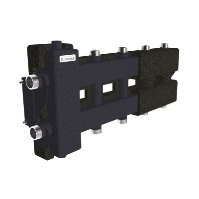 Балансировочный коллектор Gidruss BM-60-5DU.EPP до 60 кВт (BM 6004T 20)