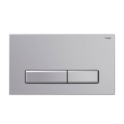 Панель смыва РЕХАУ NOVA LONG 001 с прямоугольными клавишами, пластик, серебристый, матовый (19102331001)