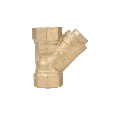 Фильтр косой ВР-ВР сетчатый латунный Gappo 1 1/4" (G1240.07)