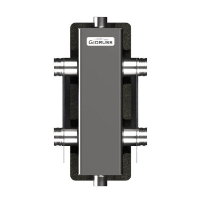 Гидравлический разделитель Gidruss до 60 кВт, G 1″ EPP-термоизоляция (GR 60GAT 04)