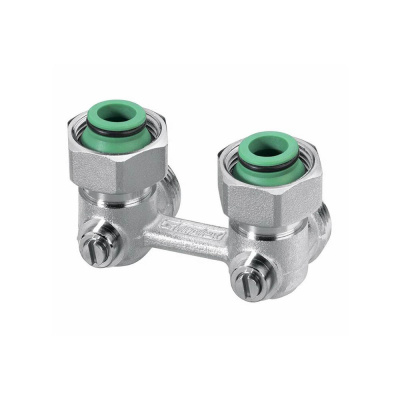 Узел нижнего подключения Simplex Standart line 3/4"x3/4" угловой (F10017)