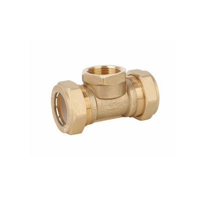 Тройник обжимной Gappo 20 х 3/4" х 20 с внутренней резьбой (G1255.2005)