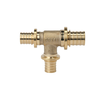 Тройник с уменьшенным боковым и торцевым проходами Рехау 40-32-32 MX (11080921001)