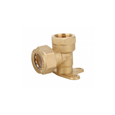 Угольник обжимной Gappo 20 х 3/4" с креплением с внутренней резьбой (G1256.2005)