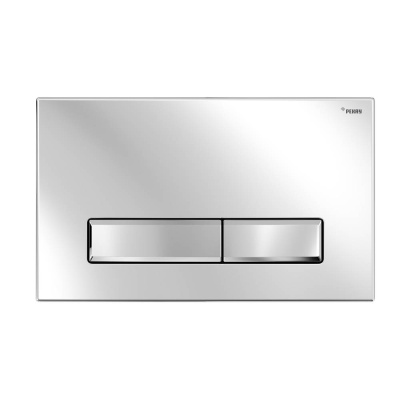 Панель смыва РЕХАУ NOVA LONG 001 с прямоугольными клавишами, пластик, хром, глянцевый (19102321001)
