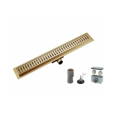 Душевой трап Gappo золотой 70*500 мм (G85007-33)