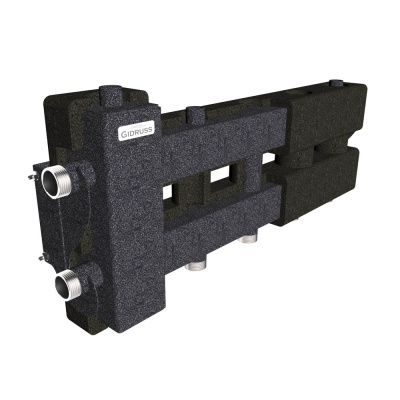 Балансировочный коллектор Gidruss BM-60-3D.EPP до 60 кВт (BM 6002T 20)