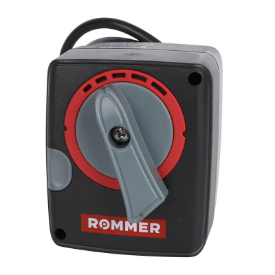 Сервопривод 24V ROMMER c регулировкой по сигналу 0-10V, 60s, 120s/90° (RVM-0005-024001)