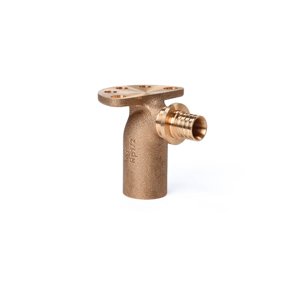 Угольник настенный Рехау для фальшстены с внутр. резьбой 16-Rp 1/2 длинный, 59 мм RX+ (14563713001)