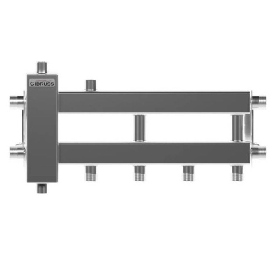 Балансировочный коллектор Gidruss BMSS-40-3D до 40 кВт (BM 40A20 20)