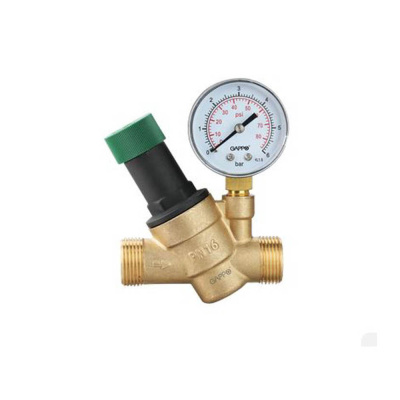 Редуктор давления Gappo 1/2"x3/4" (c манометром) (G1400.05)
