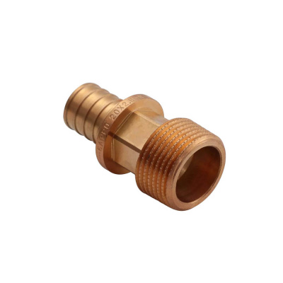 Переходник с наружной резьбой бронзовый Gappo 16-R 1/2" (G2307.1604)