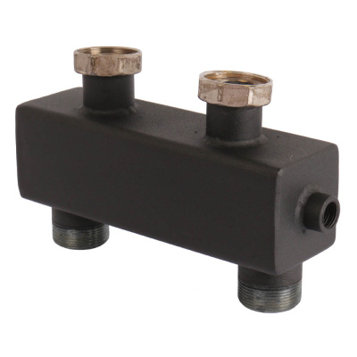 Гидравлическая стрелка с накидными гайками 1 1/2" ROMMER 5,93 м3/час (RDG-0015-004006)