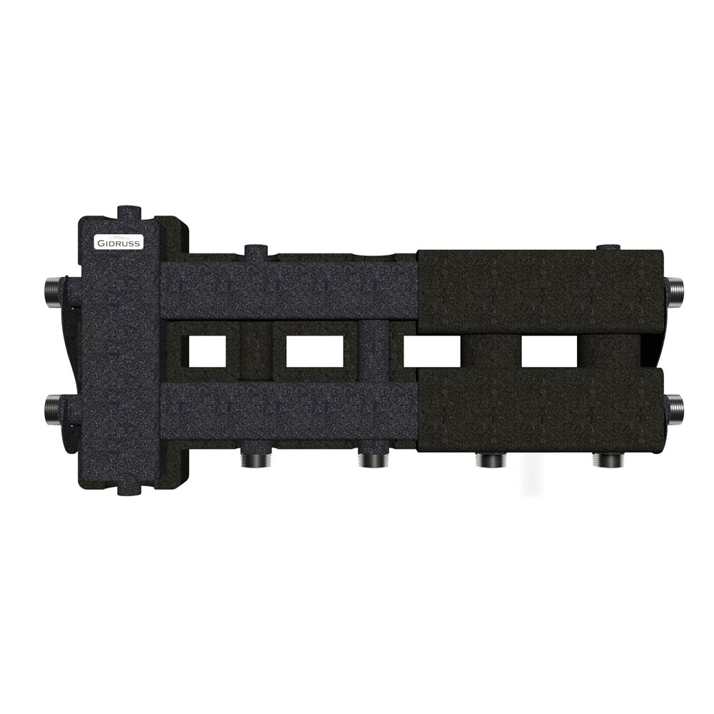 Балансировочный коллектор Gidruss BM-60-3D.EPP до 60 кВт (BM 6002T 20)