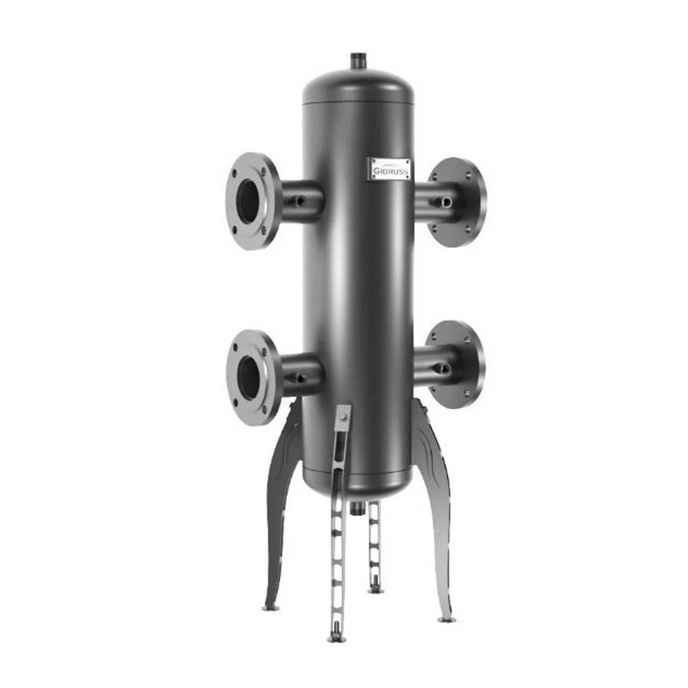 Гидравлический разделитель Gidruss GR-600-80 до 600 кВт 4 подключения Rp ½″ (GR 60F00 20)