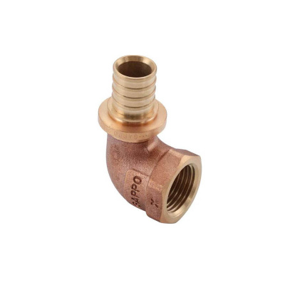 Угольник-переходник с внутренней резьбой бронзовый Gappo 20-Rp 1/2" (G2311.2004)