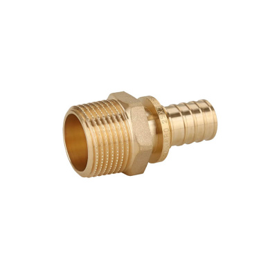 Переходник с наружной резьбой латунный Gappo 16-R 1/2" (G1307.1604)