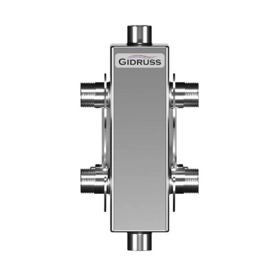 Гидравлический разделитель Gidruss GRSS-40-20 до 40 кВт, G ¾″ (12 00040 03)