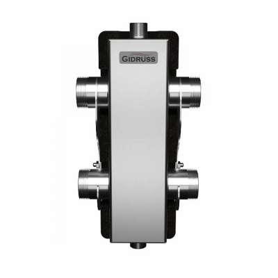 Гидравлический разделитель Gidruss до 80 кВт, G 1¼″ EPP-термоизоляция (GR 80GAT 04)