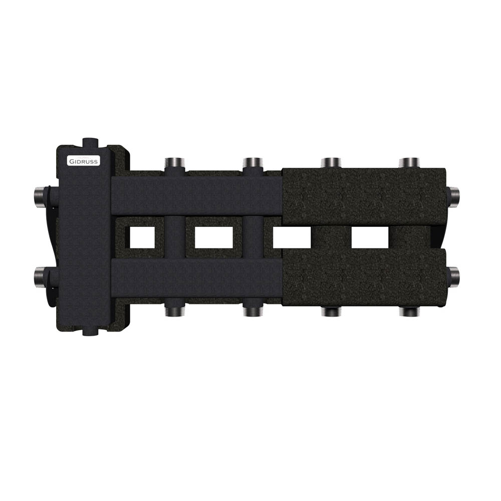 Балансировочный коллектор Gidruss BM-60-5DU.EPP до 60 кВт (BM 6004T 20)