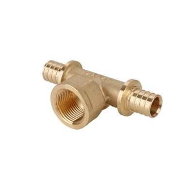 Тройник-переходник с внутренней резьбой латунный Gappo 20-Rp 1/2"-20 (G1306.2004)