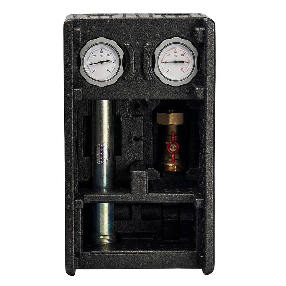 Насосная группа Meibes Поколение 8 UK, прямые 1 1/4" без насоса, прямые (M66812EARU)