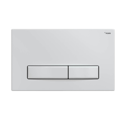 Панель смыва РЕХАУ NOVA LONG 001 с прямоугольными клавишами, пластик, белый, глянцевый (19102301001)