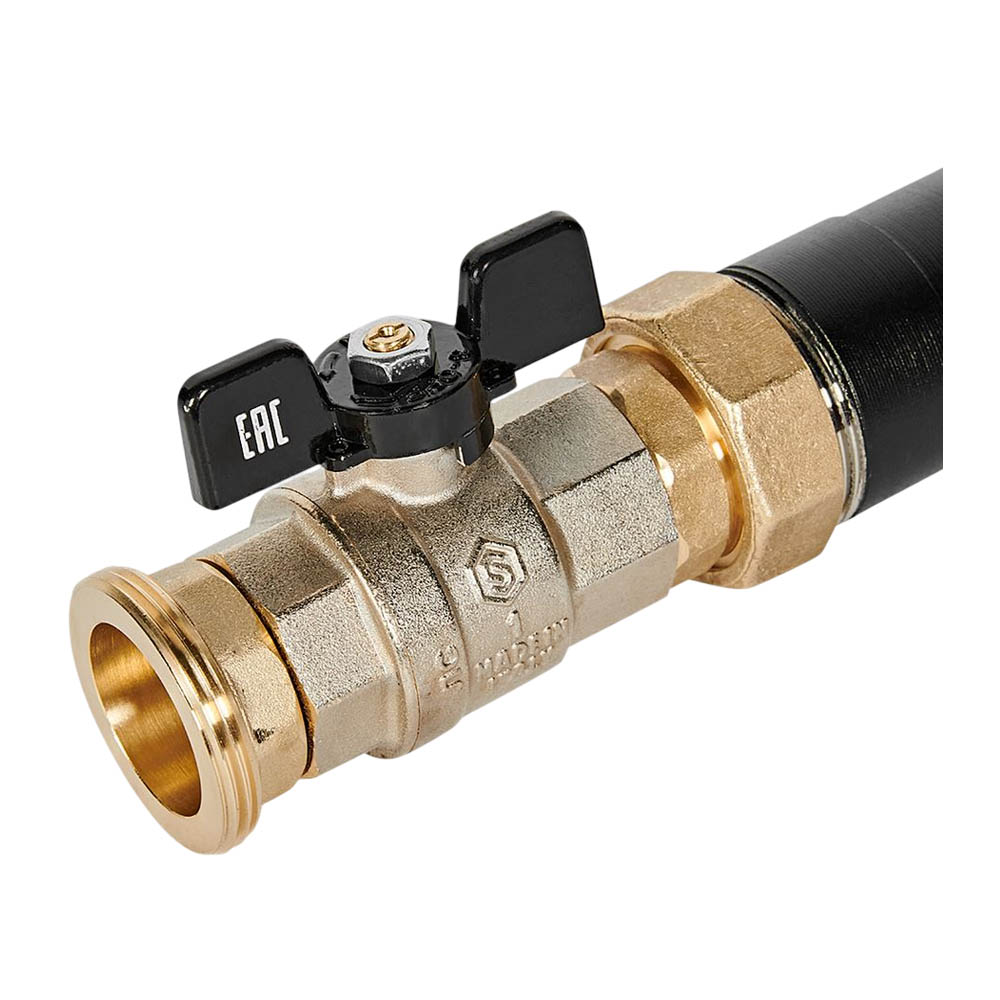 Насосная группа ROMMER с прямым контуром 1" без насоса (RDG-0001-012501)