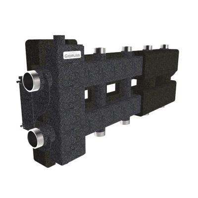 Балансировочный коллектор Gidruss BM-80-5DU.EPP до 80 кВт (BM 8004T 23)